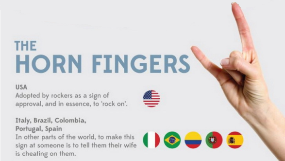 Вот так по-разному трактуют жесты в разных странах