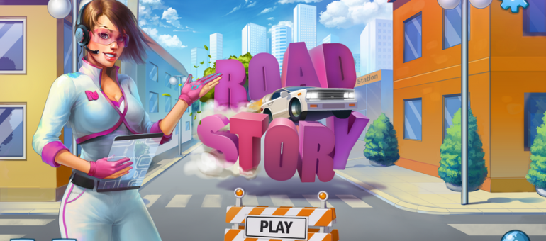 Стартовый экран игры RoadStory