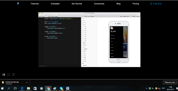 Framer: Prototyping in code